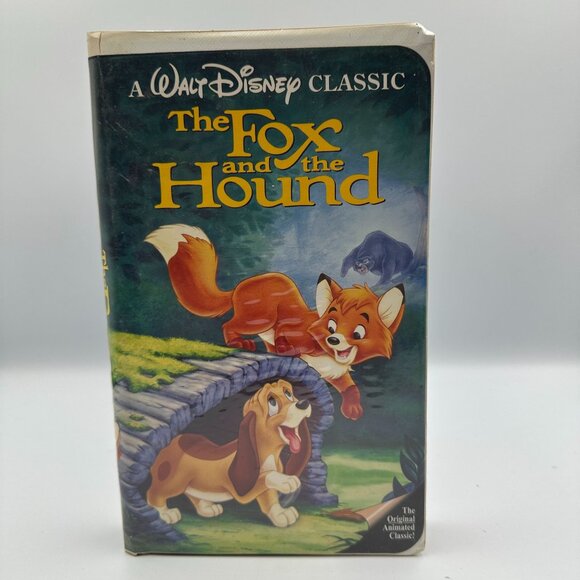 The Fox And The Hound VHS 1994 Walt Disney Classic Original Animated Masterpiece - Picture 1 of 3